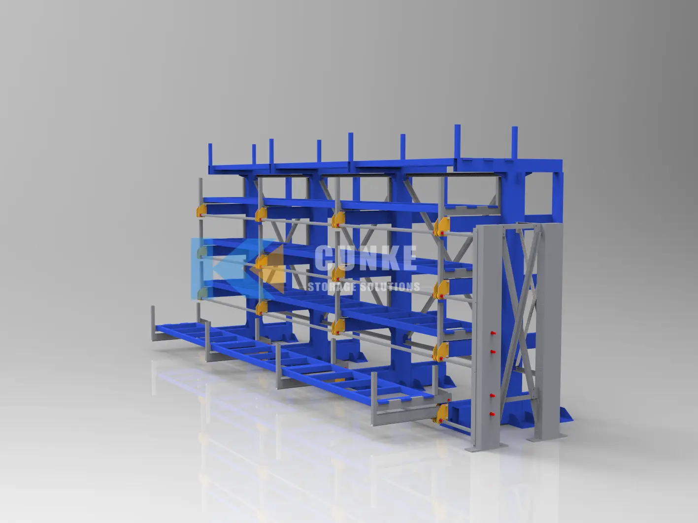 Heavy-Duty Roll-Out Cantilever Rack suppliers